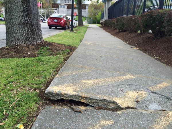 Cement Sidewalk Repair in Independence