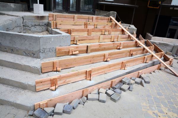Cement Step Repair in Independence